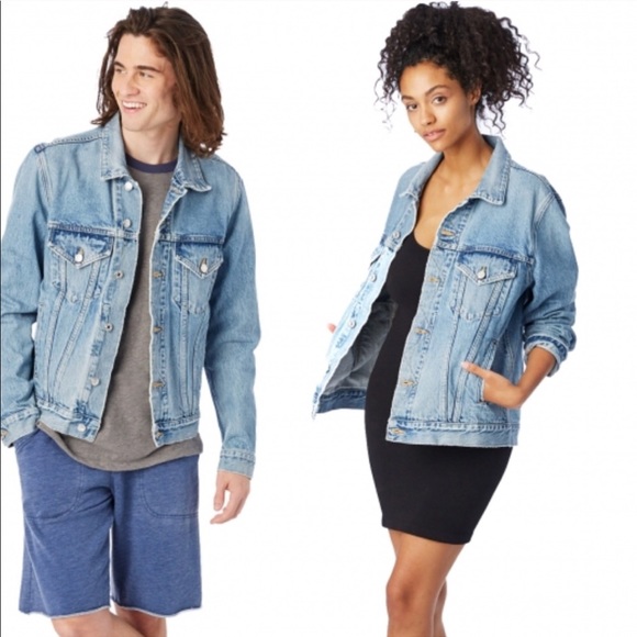 SOLD!! AGOLDE💙Preston Unisex Jean Jacket - Picture 2 of 5